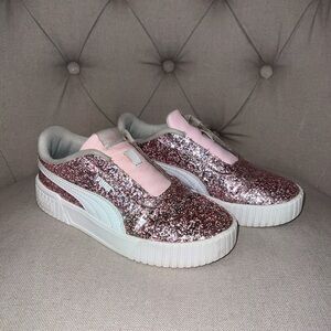 Puma Glitter Pink Sneakers
